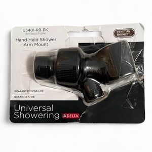 Delta Venetian Bronze Adjustable Hand Held Shower Arm Mount